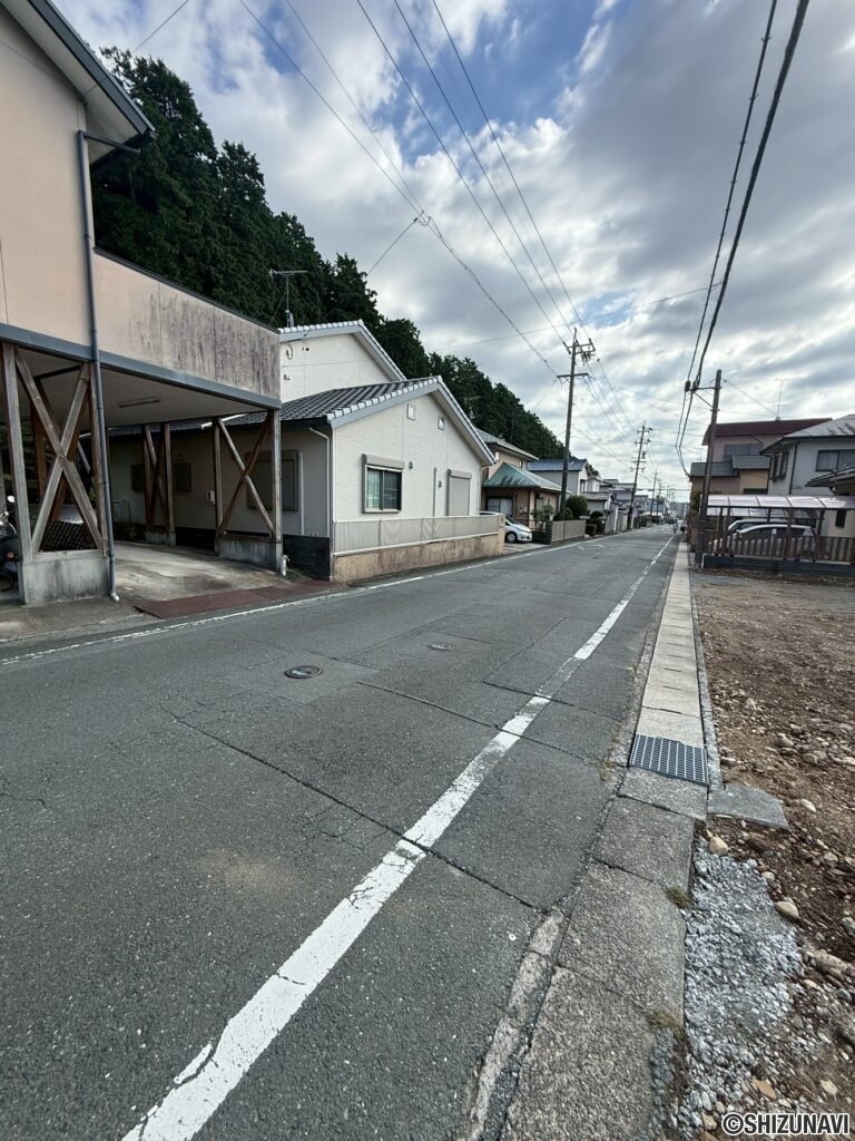 【仲介手数料不要】磐田市見付　売土地　「建築条件なし」の画像