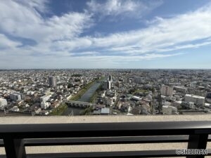 免震マンション　タワー・ザ・ファースト　22階　高層階ならではの眺望が魅力ですの画像