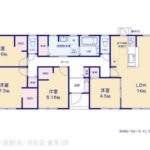 1号棟　間取り図