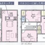1号棟　間取り図