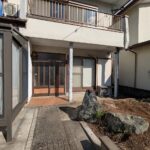 玄関へのアプローチ部分