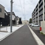 清水区桜橋町 前面道路