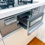 新品交換済グリル付きコンロ