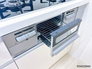 新品交換済グリル付きコンロ