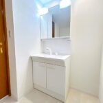 新品交換済洗面台