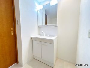 新品交換済洗面台