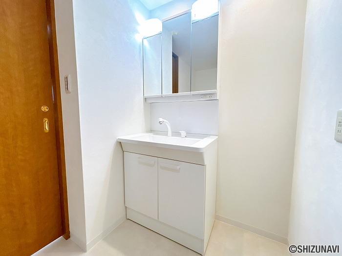 新品交換済洗面台