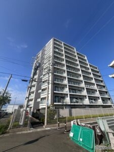 マンション　南側
