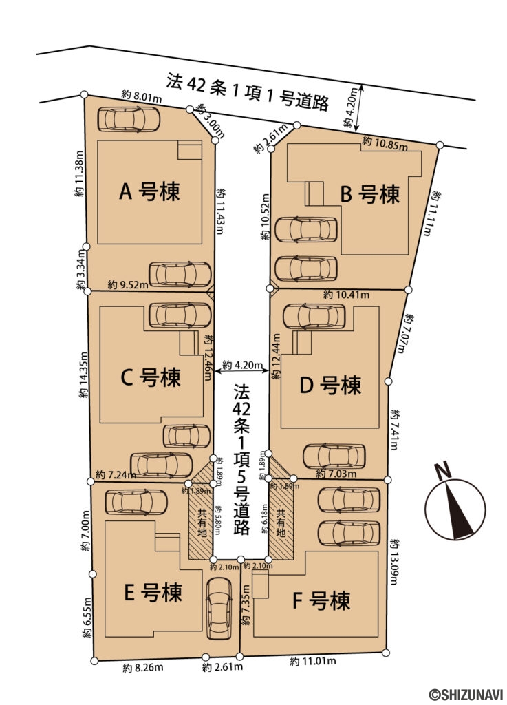 駿河区向敷地14期_区画図
