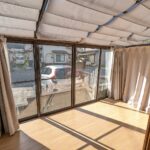 明るいサンルーム（屋根修繕済み）