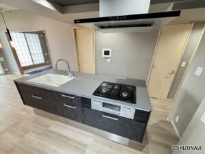 Panasonic【Sクラス】スリムカウンター、ラウンドネック水栓を採用