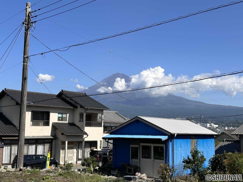 富士山を毎日眺めながら生活できます！