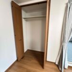 クローゼットも大容量です。