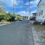 藤枝市南新屋　土地　前面道路