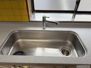 広々シンク（キッチン水栓金具交換）