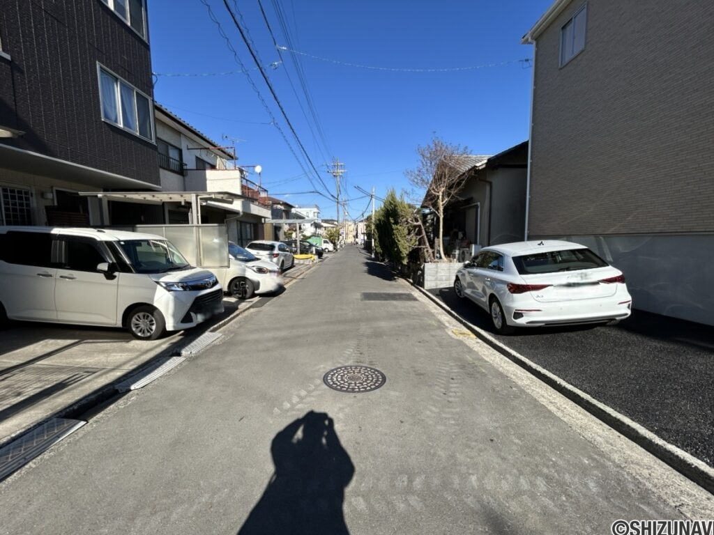 葵区　新築　道路