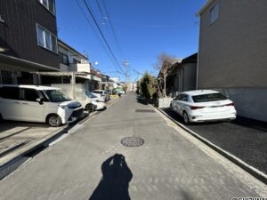 葵区　新築　道路