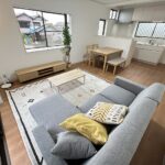 LDK　別角度です。　※ニトリ家具設置