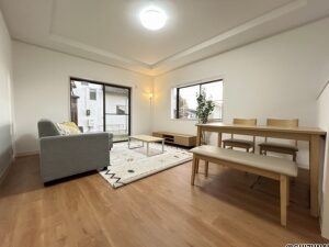 LDK　別角度です。　※ニトリ家具設置