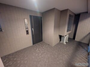 ポーチです。物を置くスペースがあります