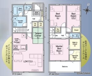 2号棟　間取り図