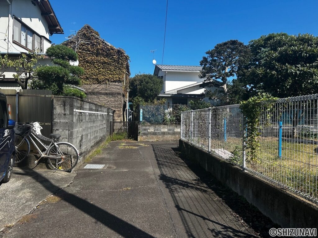 静岡市清水区本町　約100坪の敷地面積の画像