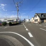 東側道路