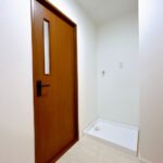 洗面脱衣室　別角度です。