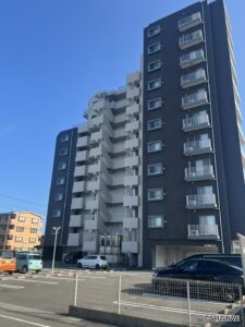 マンション　北側