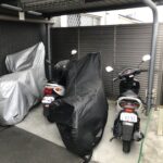 バイク置き場①