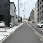 清水区桜橋町 前面道路