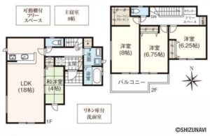2号棟　間取り図