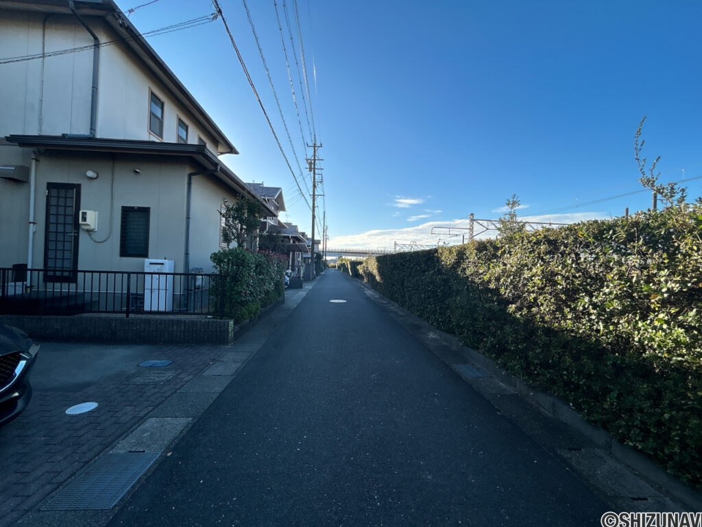 【前面道路】