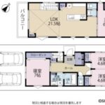 1号棟の間取り図