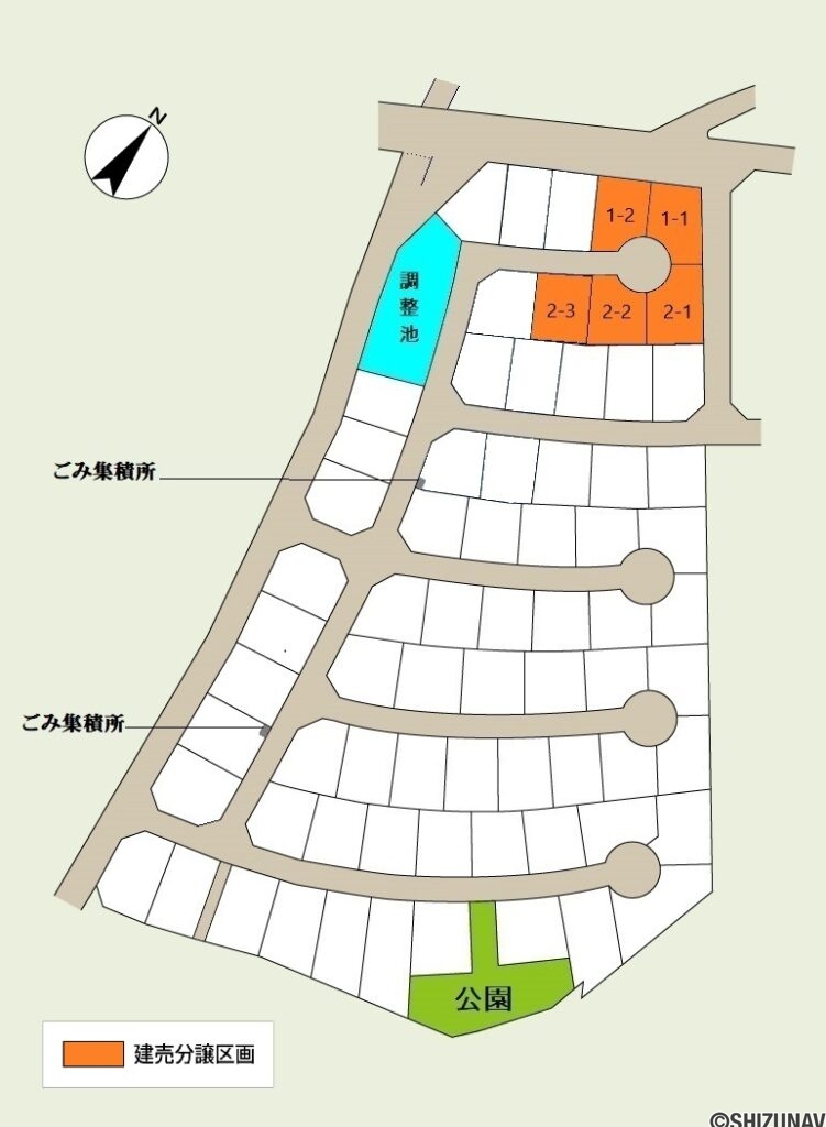 全体区画図