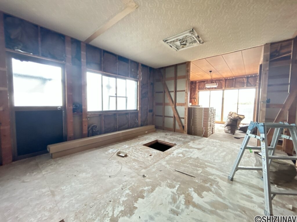 【リフォーム中/リビング】別角度