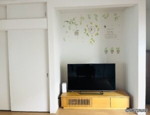 リビング　TV置き場です