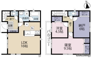 物件間取り図です。