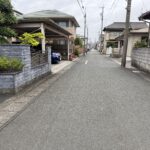 浜松市中央区中島4丁目　整形地　142坪超　両面道路　建築条件なしの画像