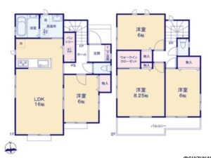 焼津市塩津3期　全3棟　2026年2月完成　新築一戸建ての物件画像