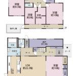 三島市三恵台　中古住宅　間取り図面