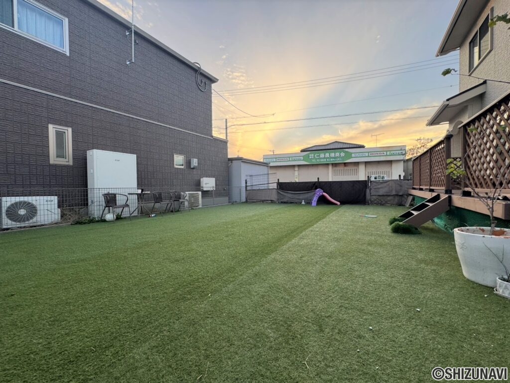 庭も広々している為、様々な活用ができますよ♪