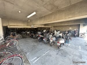 駐輪場でございます。