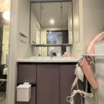 3面鏡タイプの洗面化粧台なので、収納力・機能力に優れています♪