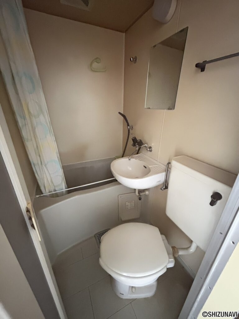 3点ユニットバスになります。