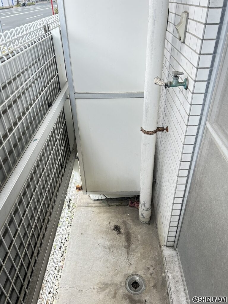 洗濯機スペースになります。