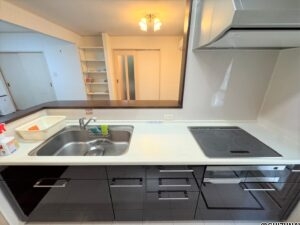 コンロはIH3口タイプ♪