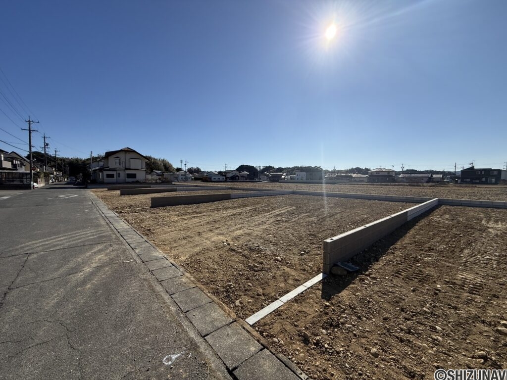 【仲介手数料不要】掛川市下垂木　５区画分譲地の画像