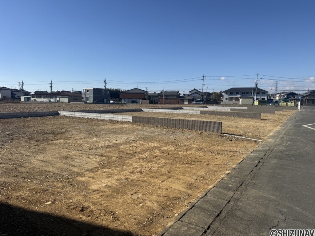 【仲介手数料不要】掛川市下垂木　５区画分譲地の画像