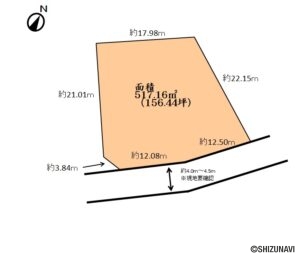 吉田町神戸　形状図